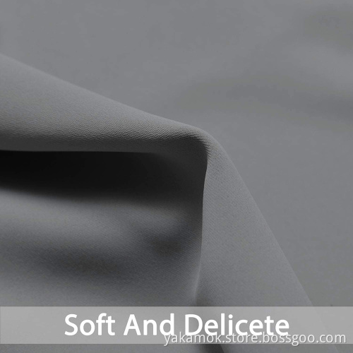 Rideaux occultants courts gris